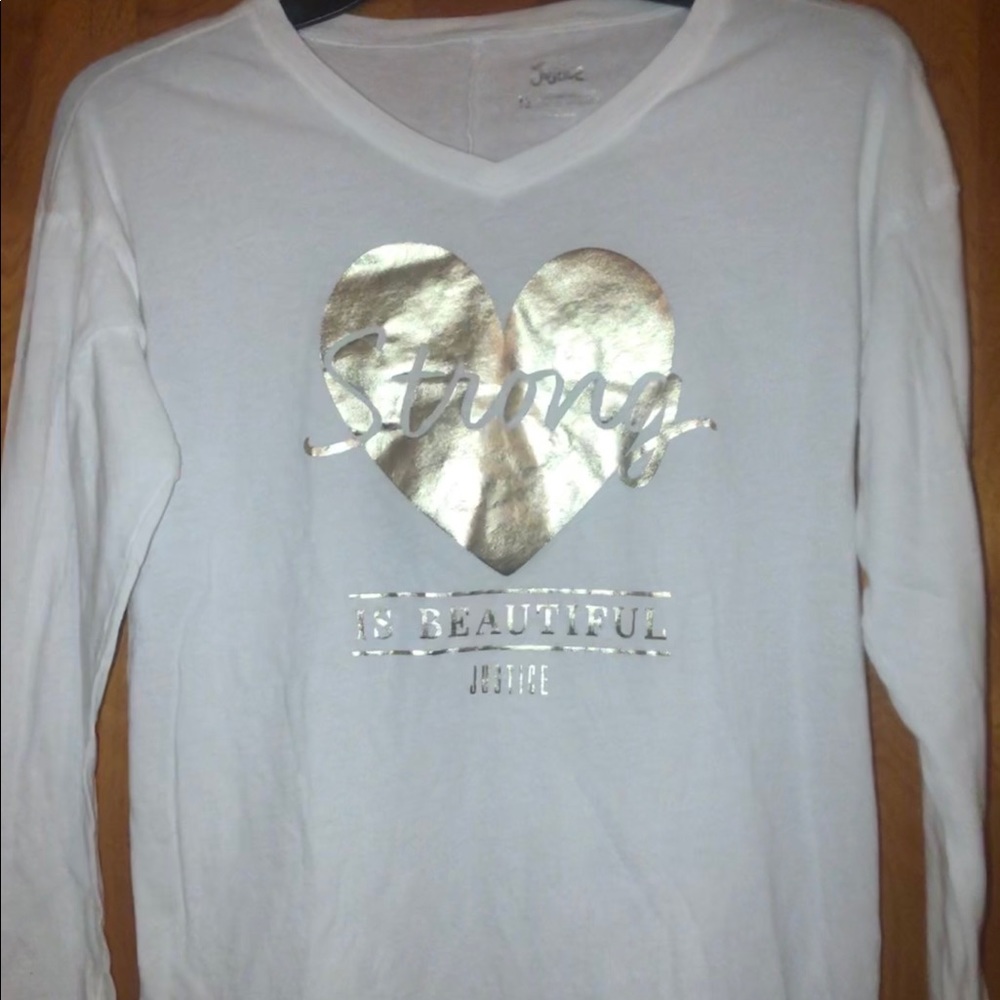 Justice Graphic Long Sleeve T-shirt